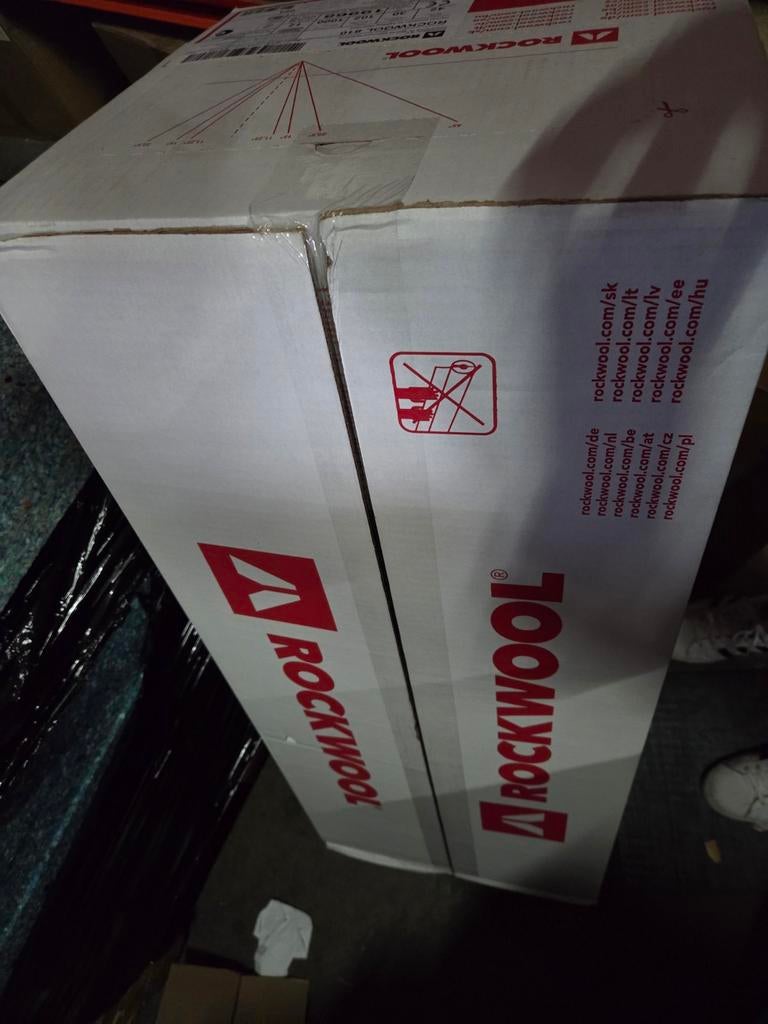 12 stuks Rockwool buisisolatie 42-30 nieuw in doos, Ophalen of Verzenden, Nieuw, Steenwol, 15 m² of meer