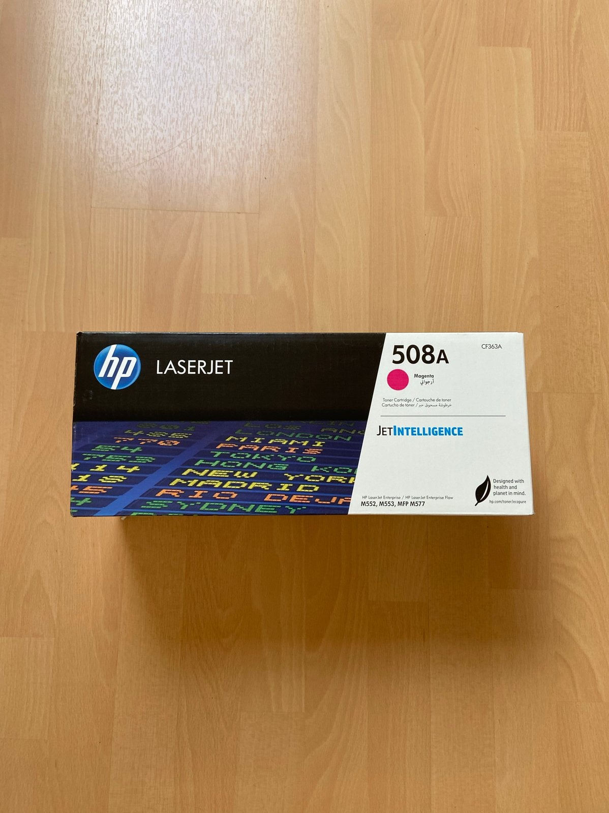 Nieuwe HP 508A magenta LaserJet toner cartridge (ongeopend), Ophalen of Verzenden, Nieuw, Toner