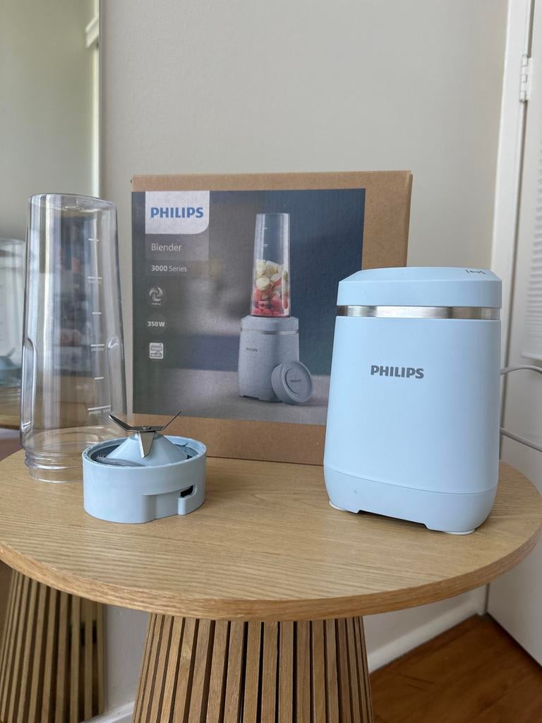 Ongebruikte Philips Blender 3000 Serie - Zo goed als nieuw, Ophalen of Verzenden, Zo goed als nieuw