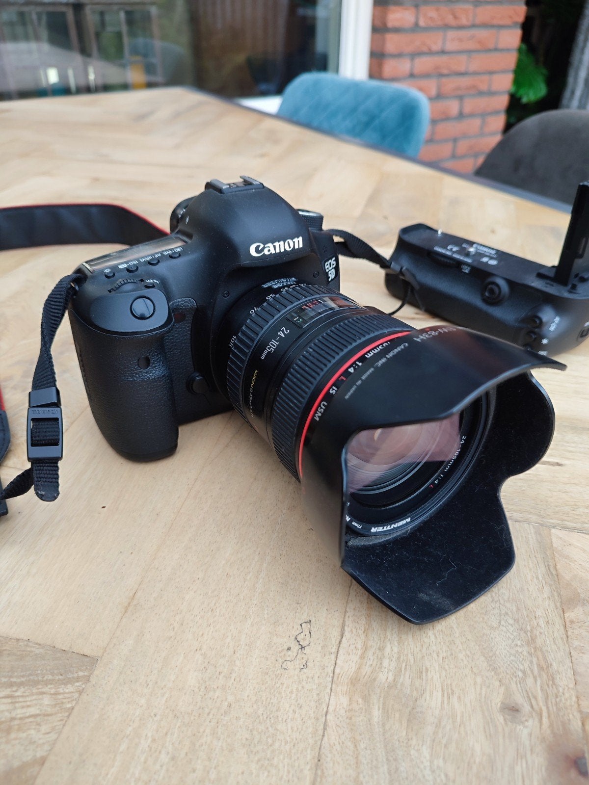 Canon 5D mark iii  met lens canon 24-105 f4, Ophalen of Verzenden, Canon, Geen optische zoom