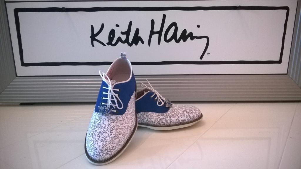 Keith Haring X Swear schoenen maat 42, Blauw, Ophalen of Verzenden, Zo goed als nieuw, Swear