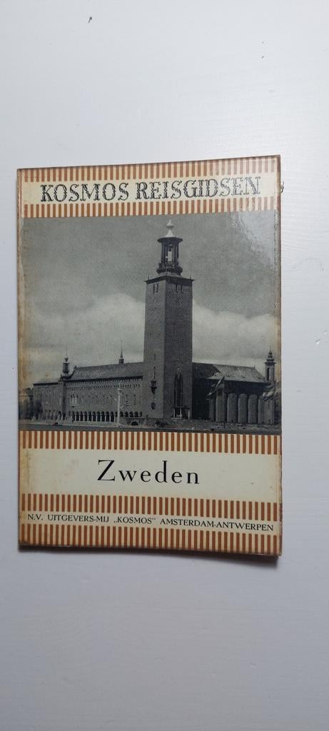 Kosmos Reisgids Zweden - Vintage Reisboek, Europa, Ophalen of Verzenden, Reisgids of -boek, Gelezen
