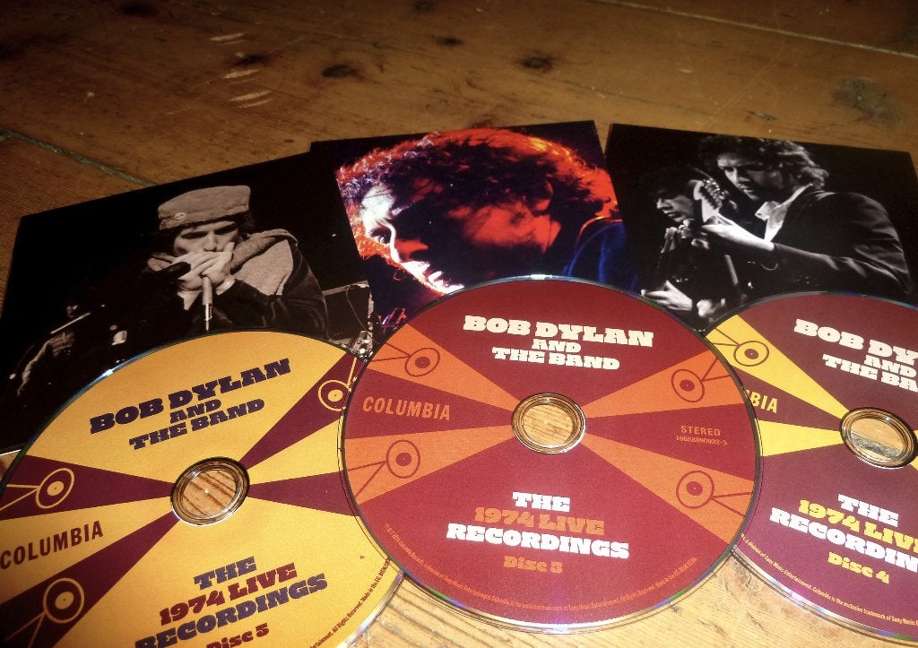 Bob Dylan - Philly aft + eve 6 jan. 1974 - 3x silverdiscs, Ophalen of Verzenden, Gebruikt