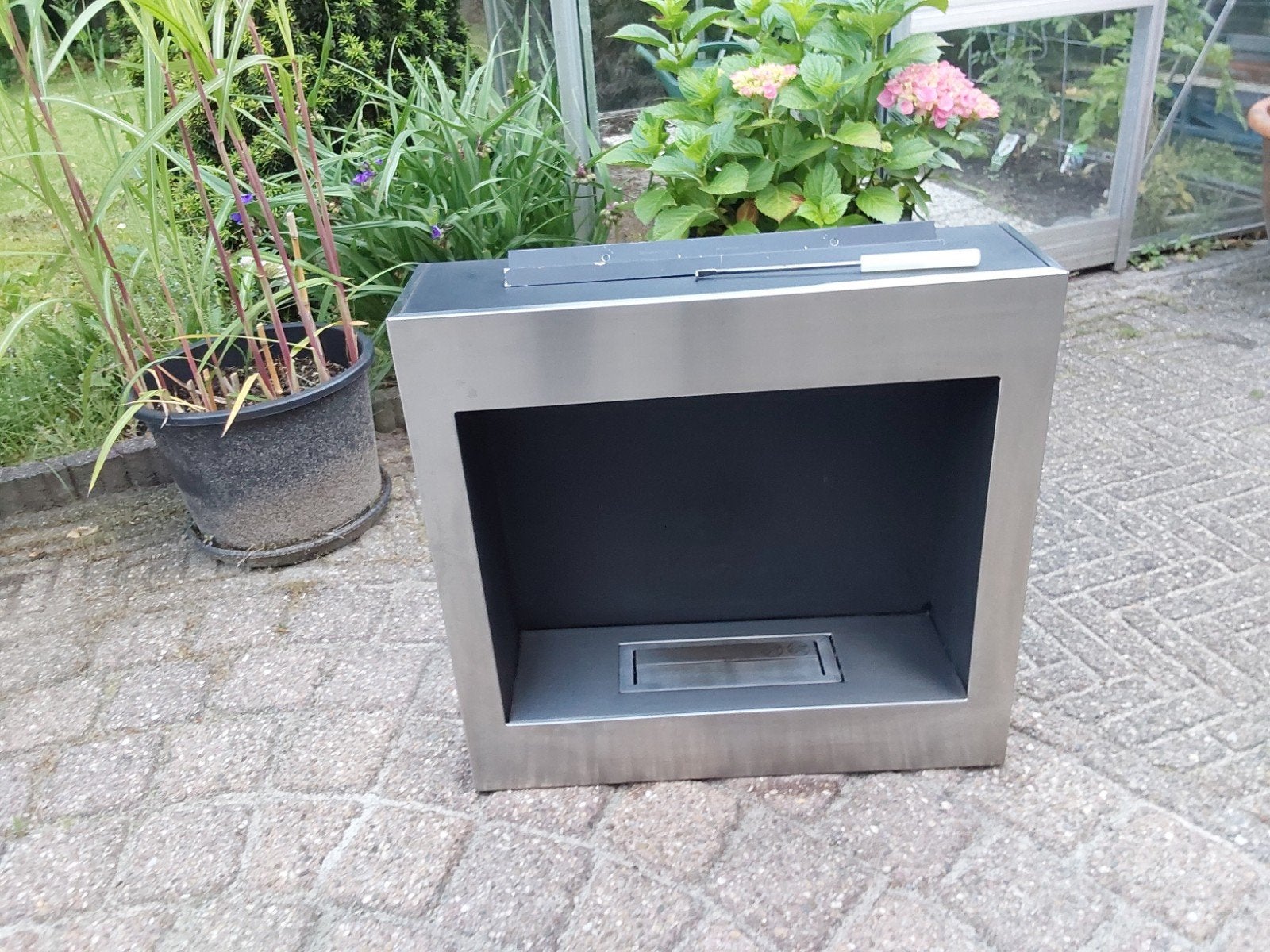 Moderne Bio-Ethanol Haard - RVS Design, Ophalen of Verzenden