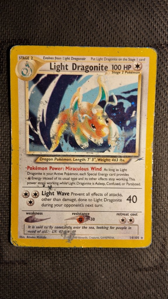 Light Dragonite 14 Neo Destiny | Pokemon kaart, Hobby en Vrije tijd, Verzamelkaartspellen | Pokémon, Ophalen, Zo goed als nieuw