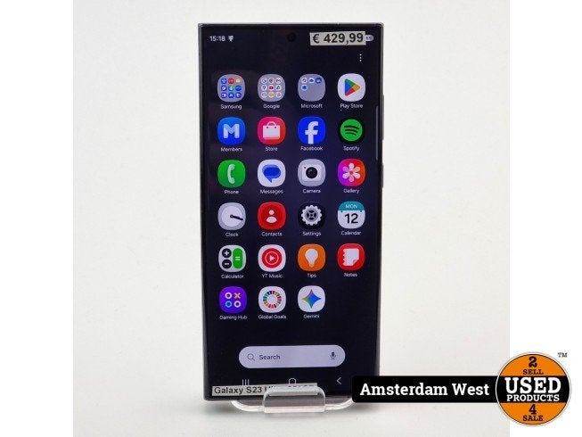 Samsung Galaxy S23 Ultra 256GB Zwart | Prima staat, Samsung, Gebruikt, Support@Samsung.com, 129, Samsung-ro, Yeongtong-gu
Suwon-si, Gyeonggi-do 16677
South Korea