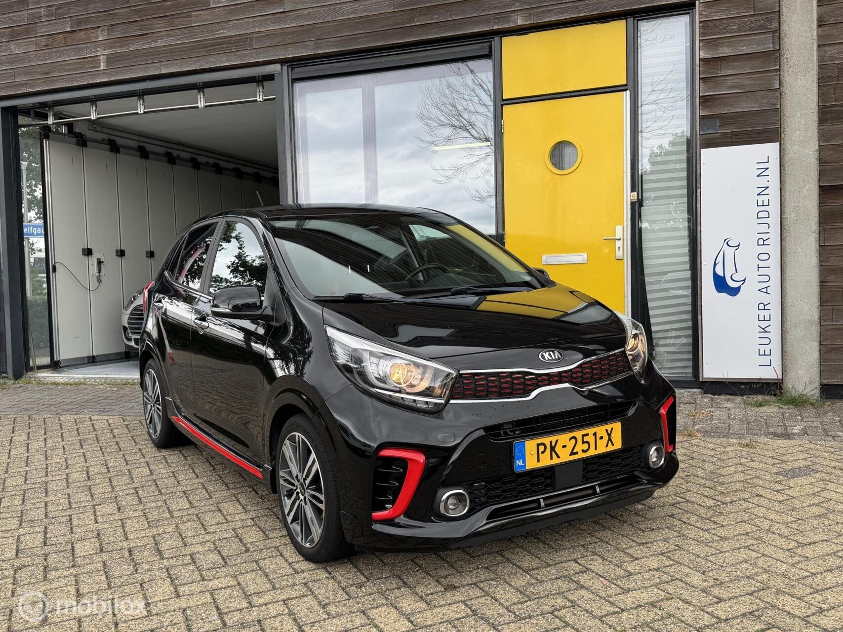 Kia Picanto 1.2 CVVT GT-Line TOPSTAAT NAP NL auto, Auto's, Voorwielaandrijving, Gebruikt, Euro 6, 4 cilinders
