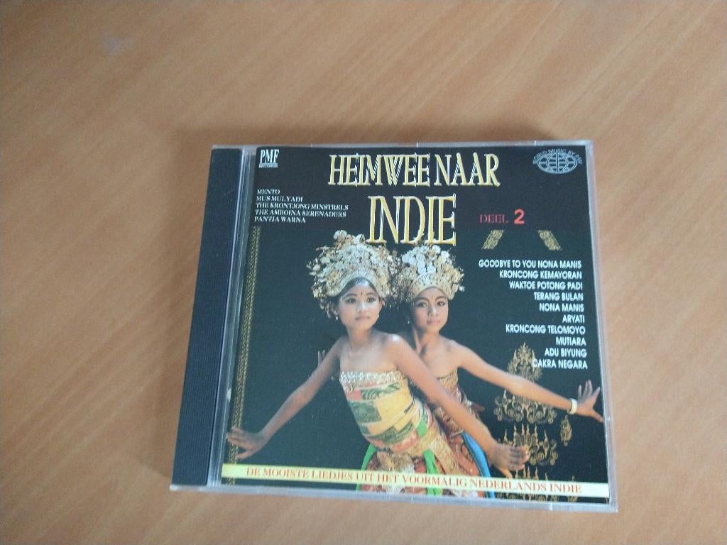 CD Heimwee naar Indie deel 2, Cd's en Dvd's, Ophalen of Verzenden, Zo goed als nieuw, Aziatisch