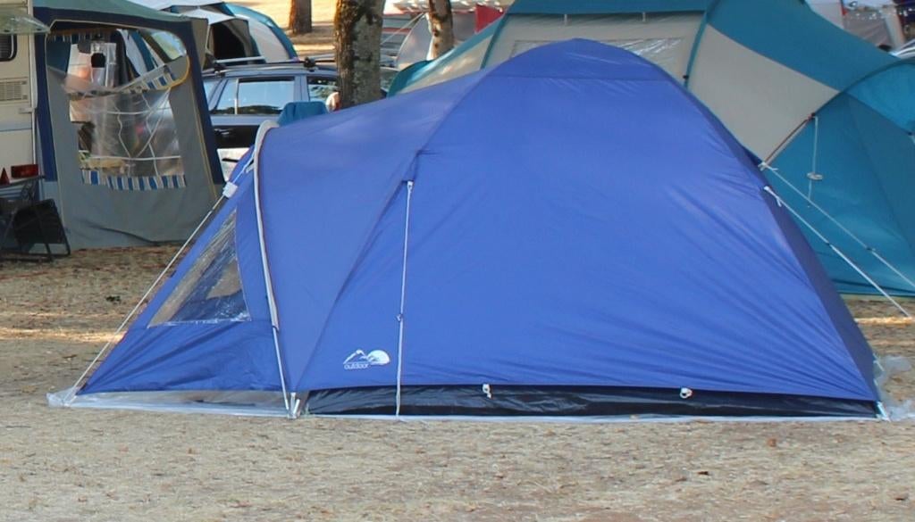 Koepeltent, Caravans en Kamperen, Ophalen, Zo goed als nieuw, Tot en met 3