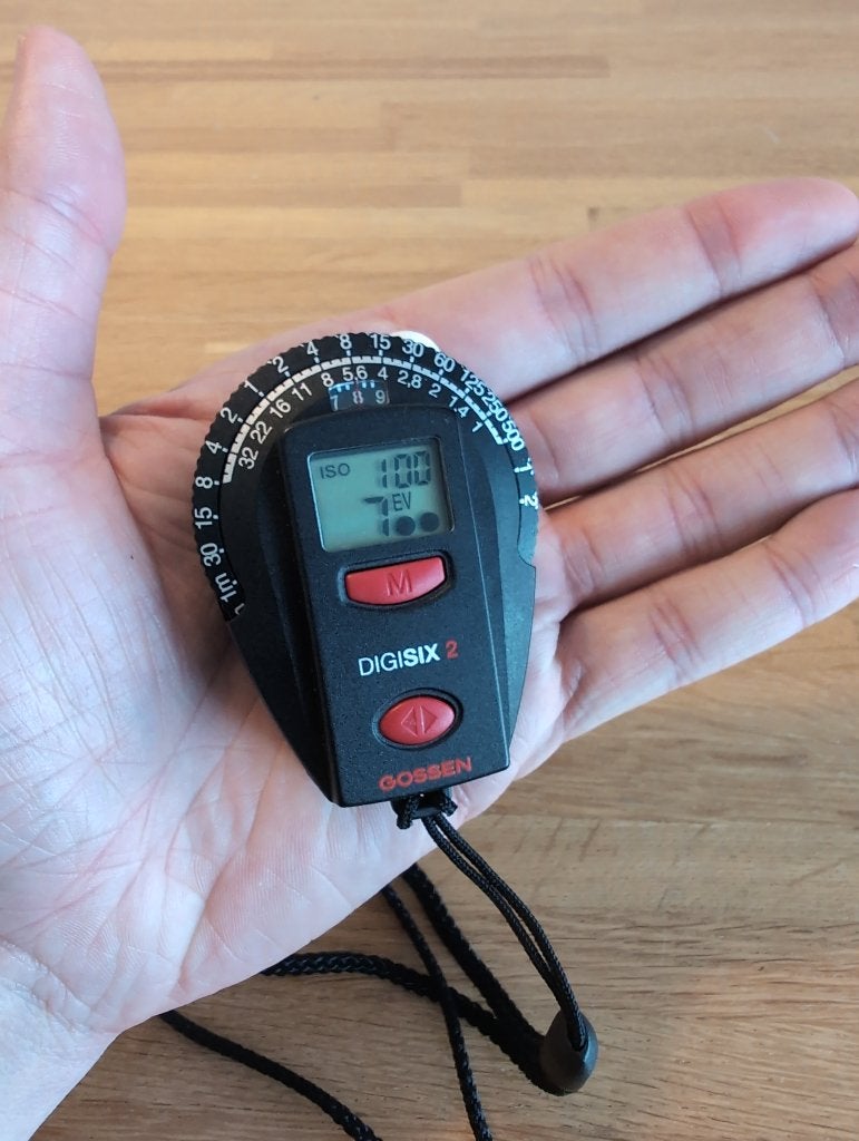 Gossen digisix 2, lichtmeter, Ophalen of Verzenden, Zo goed als nieuw, Overige merken, Overige typen