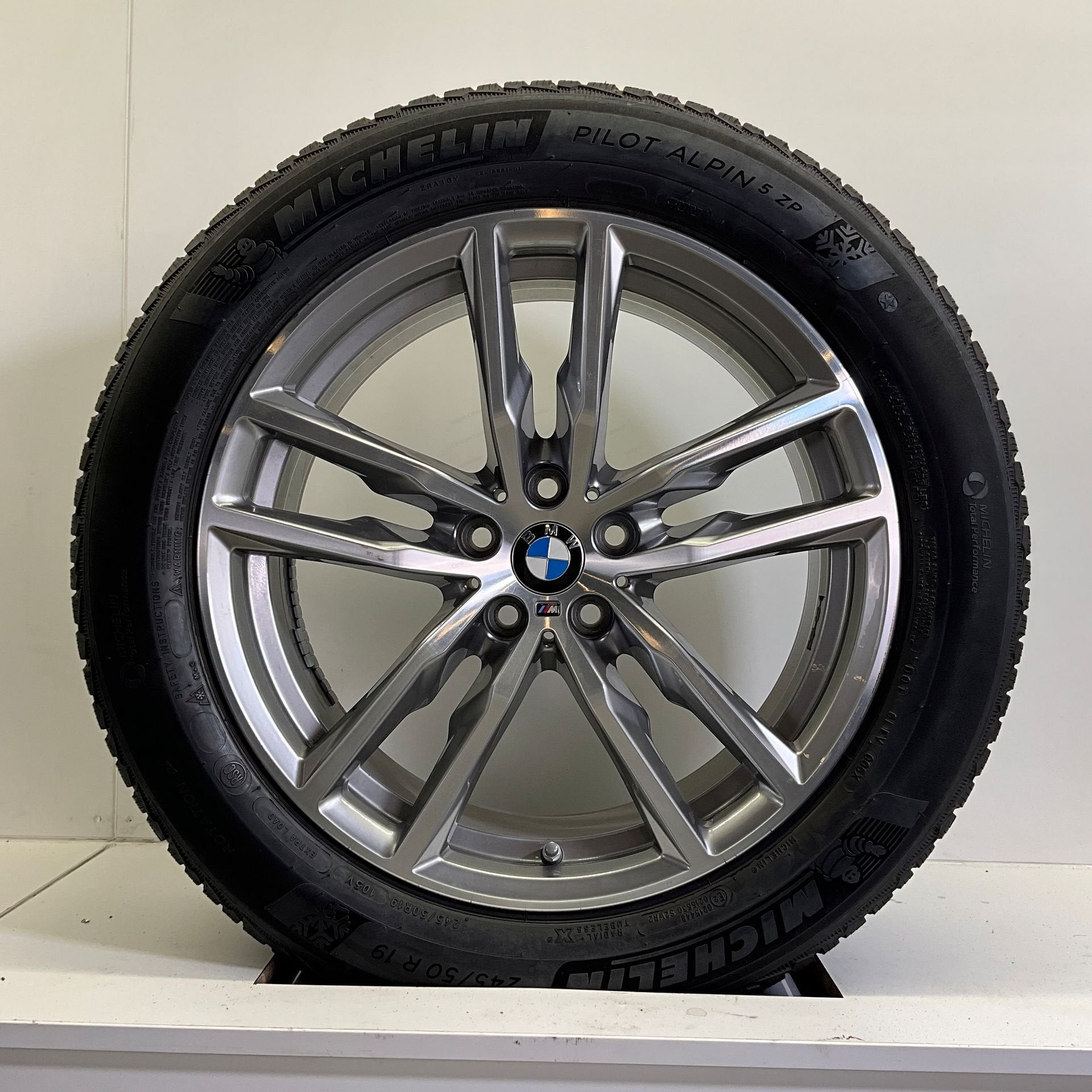 BMW X3 G01 EN X4 G02 SET VELGEN + WINTERBANDEN 19 INCH ORIG., 19 inch, Gebruikt, 255 mm, -
