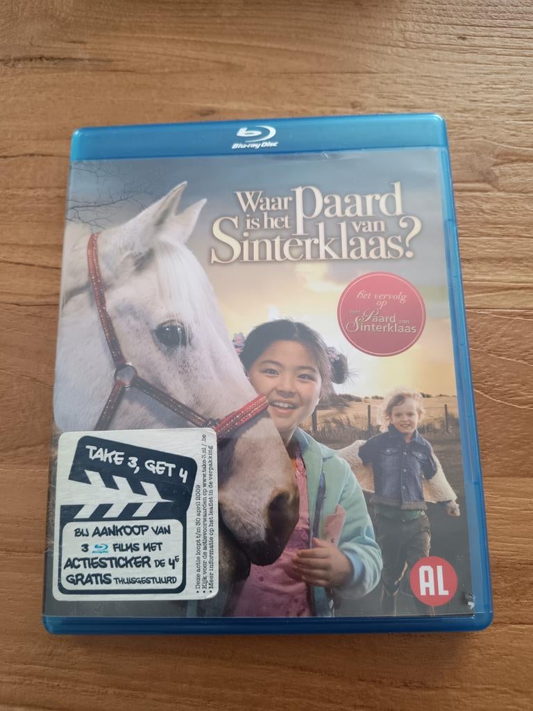 Waar is het Paard van Sinterklaas - Blu-ray, Ophalen of Verzenden, Zo goed als nieuw
