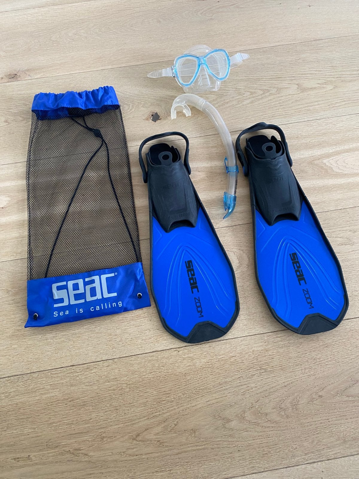 Seac snorkel set, Ophalen of Verzenden, Nieuw, Duikbril of Snorkel