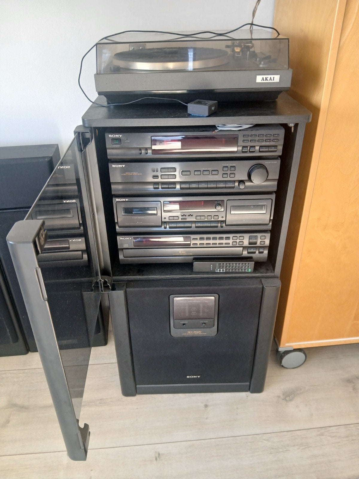 Sony Hifi Stereo Systeem met Speakers (excl. platenspeler), Ophalen, Gebruikt, Cassettedeck, Losse componenten