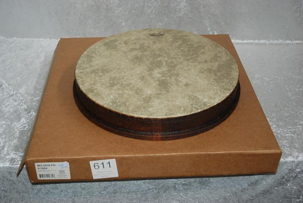 Remo Djembe vel nieuw 2,5 inch collar Fiberskyn 18 inch, ., Drums of Percussie, Ophalen of Verzenden, .
