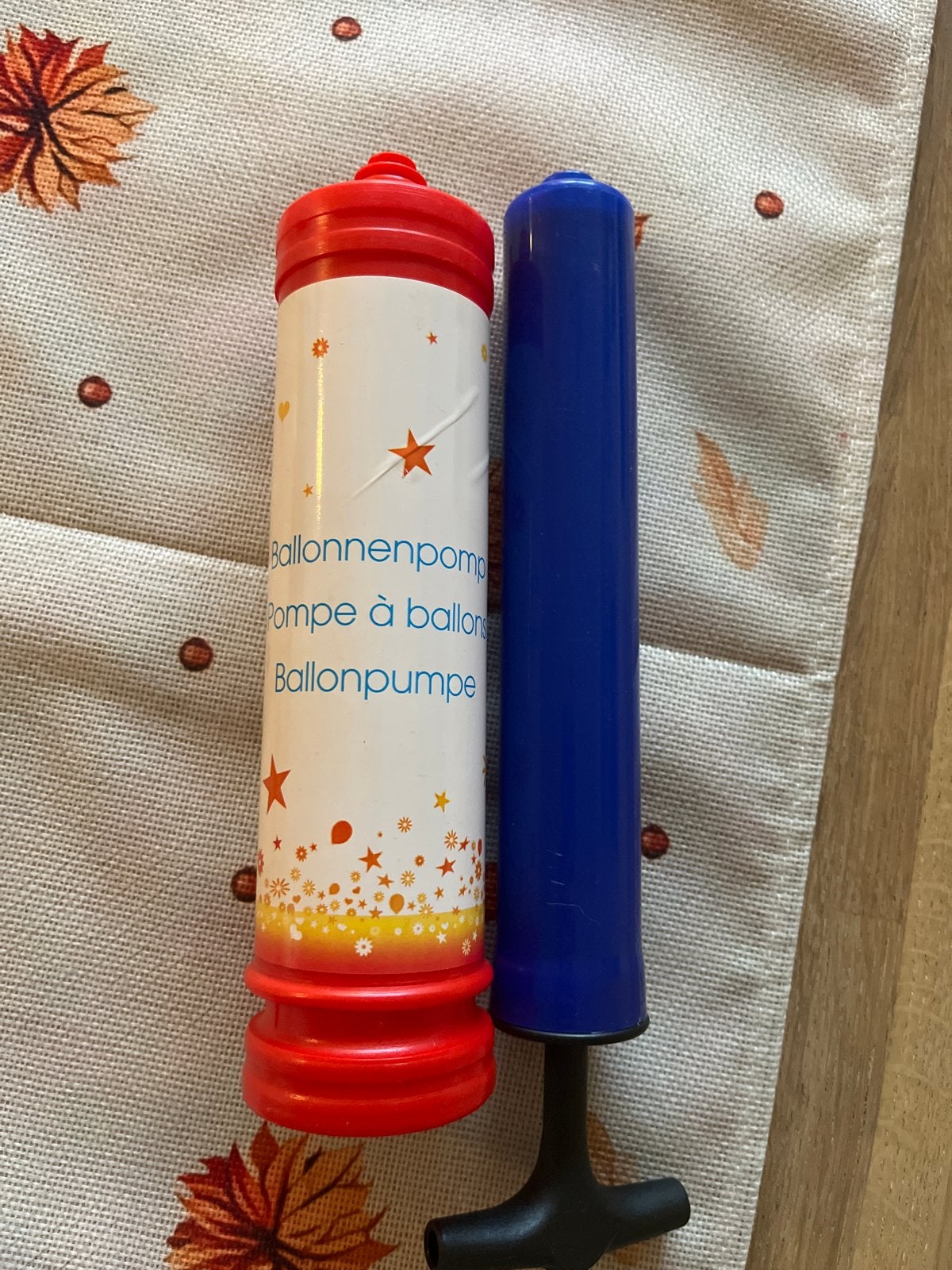2 Ballonnenpompen Handige pomp voor ballonnen, Ophalen of Verzenden, Gebruikt