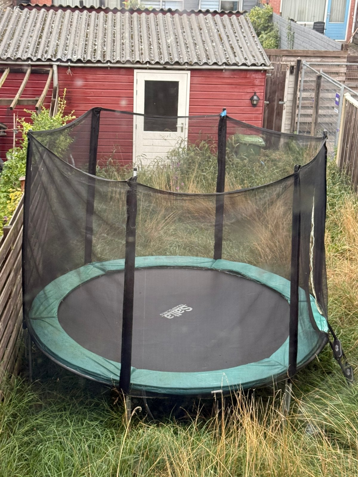 Trampoline, Ophalen, Gebruikt
