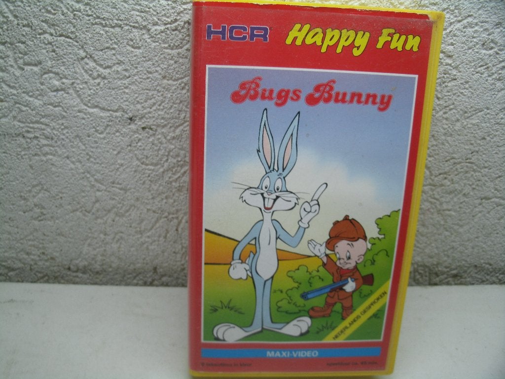 vhs 160a bugs bunny happy fun ned gespr, Alle leeftijden, Ophalen of Verzenden, Gebruikt