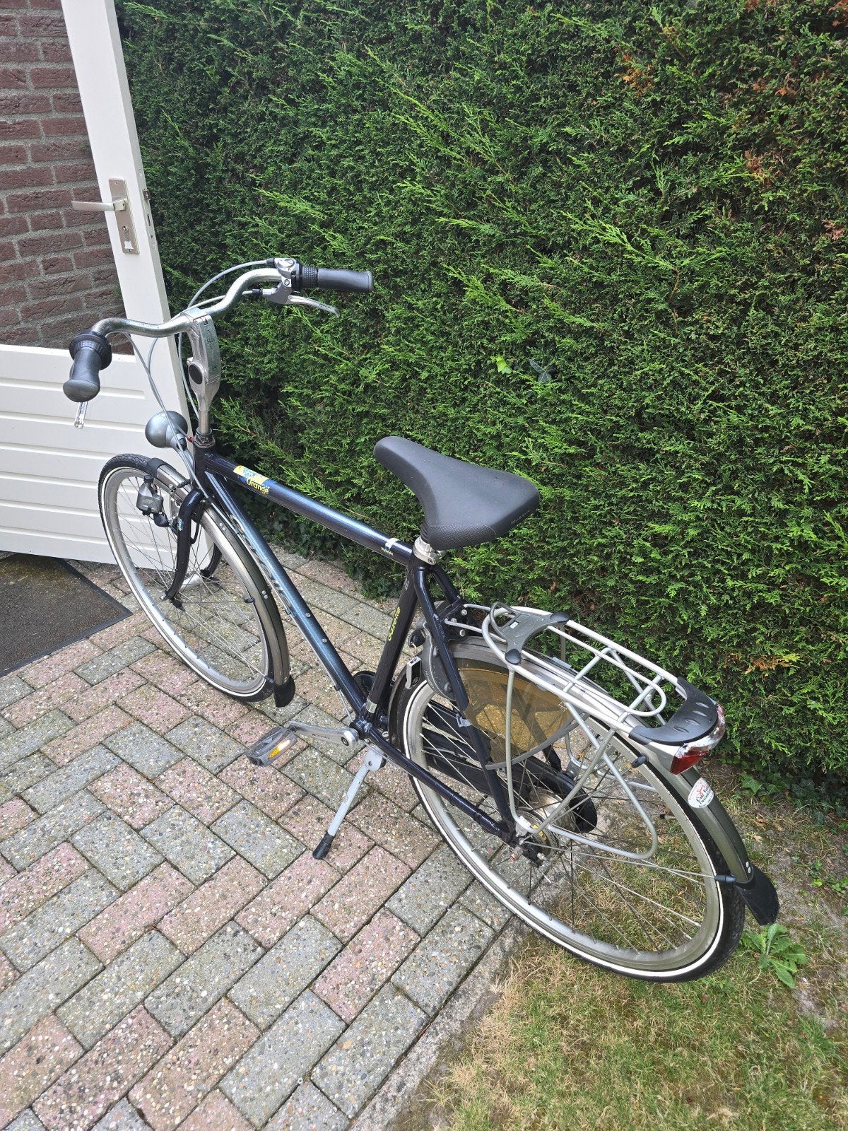 Gazelle Orange fiets met 7 versnellingen, Gebruikt, Velgrem, Versnellingen, Ophalen of Verzenden