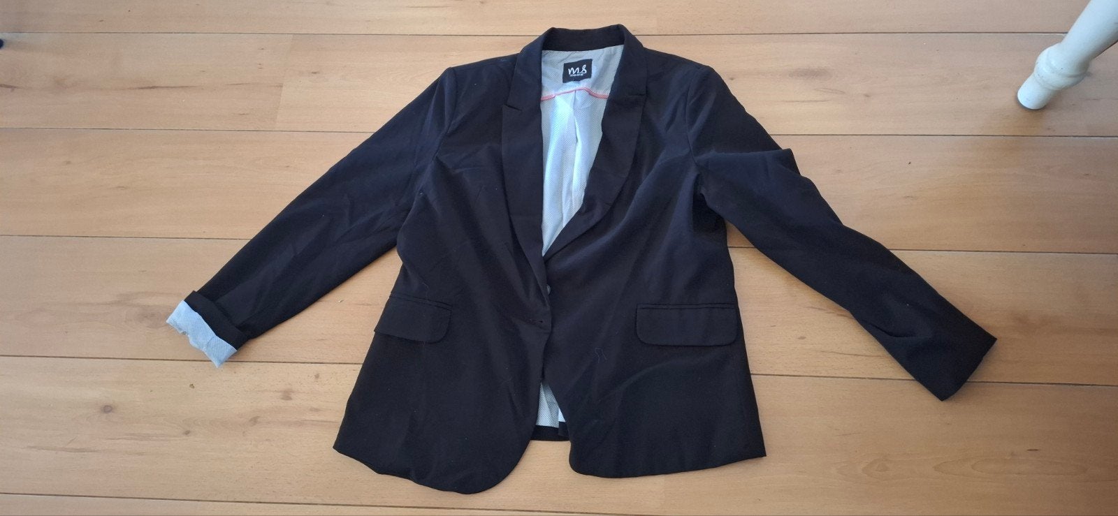 zwarte blazer dames maat 46 MS mode, Ophalen, Zo goed als nieuw