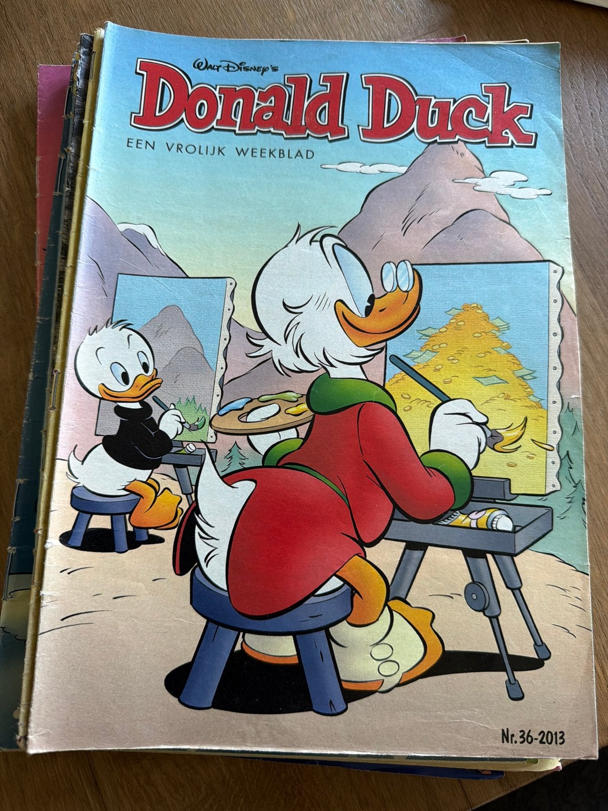 14 Donald Duck jaargang 2013.  Stripboek, Eén stripboek, Ophalen of Verzenden, Gelezen