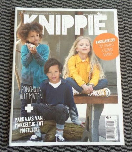 Knippie nr. 4 augustus september 2016 ook baby maat 50/176, Verzenden, Zo goed als nieuw, Kind, Knippie