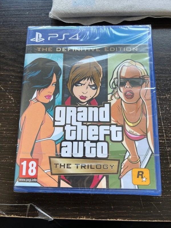 PS4 GTA: The Trilogy – The Definitive Edition, Avontuur en Actie, Online, Vanaf 18 jaar, 1 speler