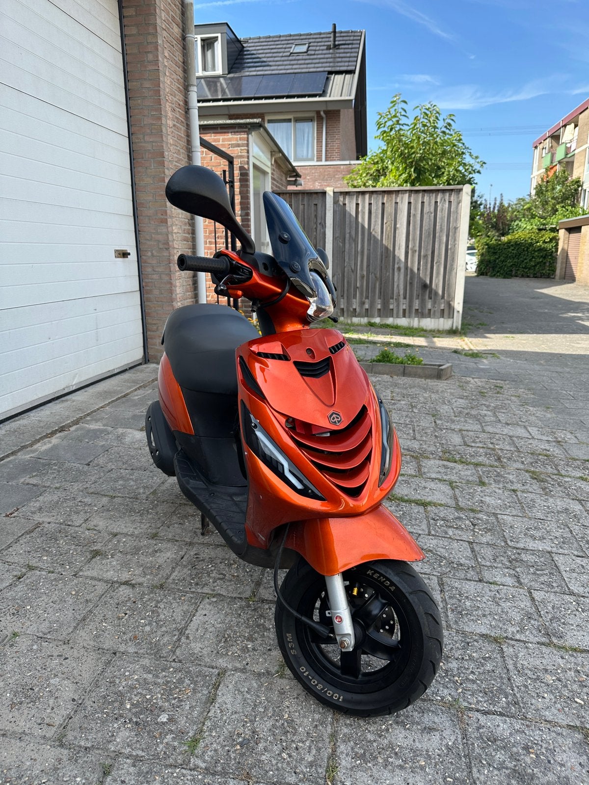 Piaggio Zip 2022 E5 iget | Brom | Malossi | Amber orange, Maximaal 45 km/u, Zip, Ophalen of Verzenden, Zo goed als nieuw