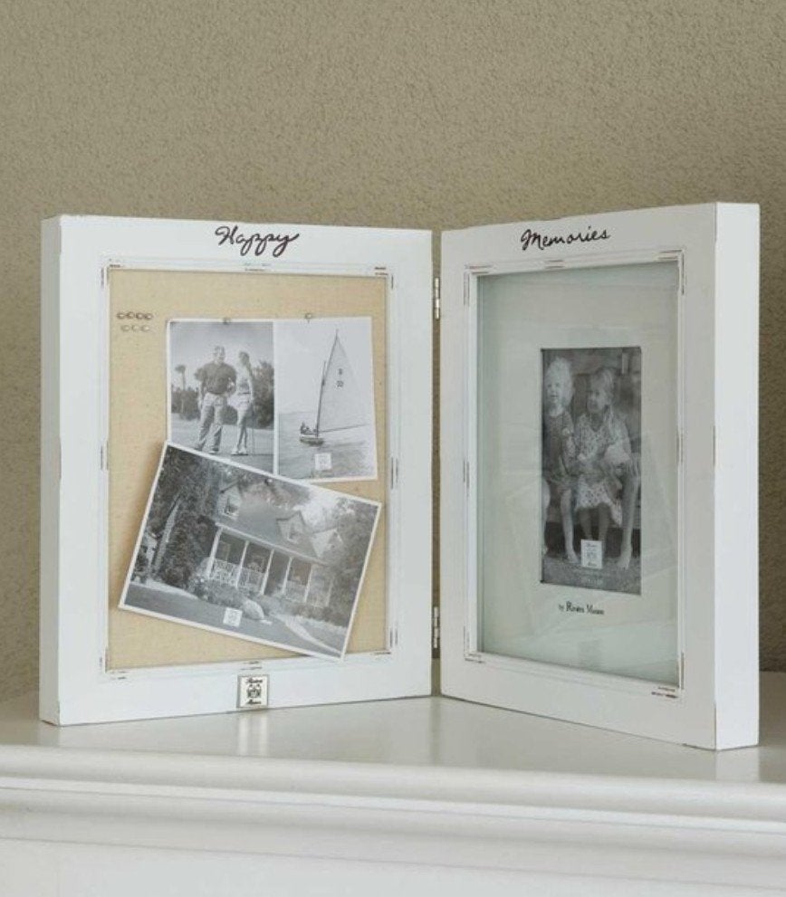 Riviera Maison fotolijst Happy Memories, Ophalen, Gebruikt, 48 cm, Fotolijst