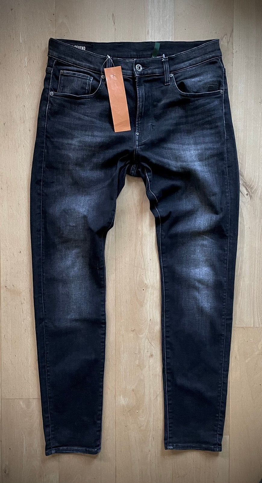 G Star RAW Revend Skinny jeans spijkerbroek W33 L32, Ophalen of Verzenden, Blauw, W33 - W34 (confectie 48/50)