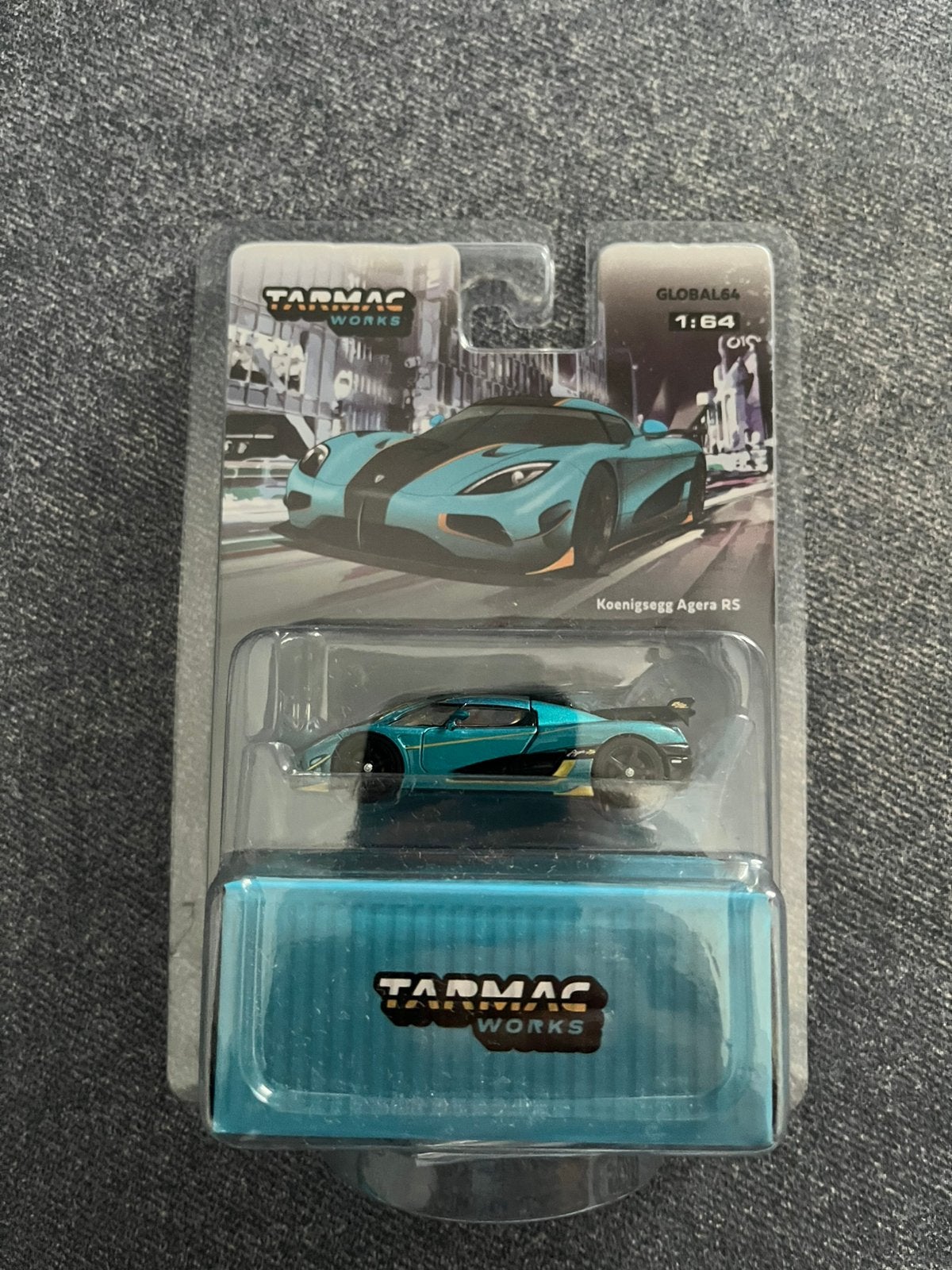 Tarmac Works Koenigsegg Agera RS 1/64 Inno, Mini GT, Verzenden, Zo goed als nieuw, Auto