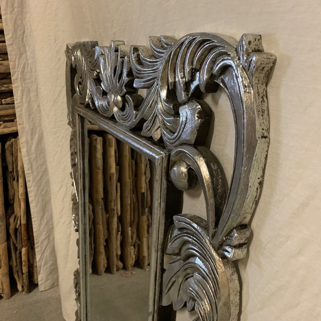 Barok spiegel - houten lijst - 120 x 90 cm - bij TTM Wonen, TTM Wonen, Meubels – (Perzische) Tapijten en Woonaccessoires, Nieuw