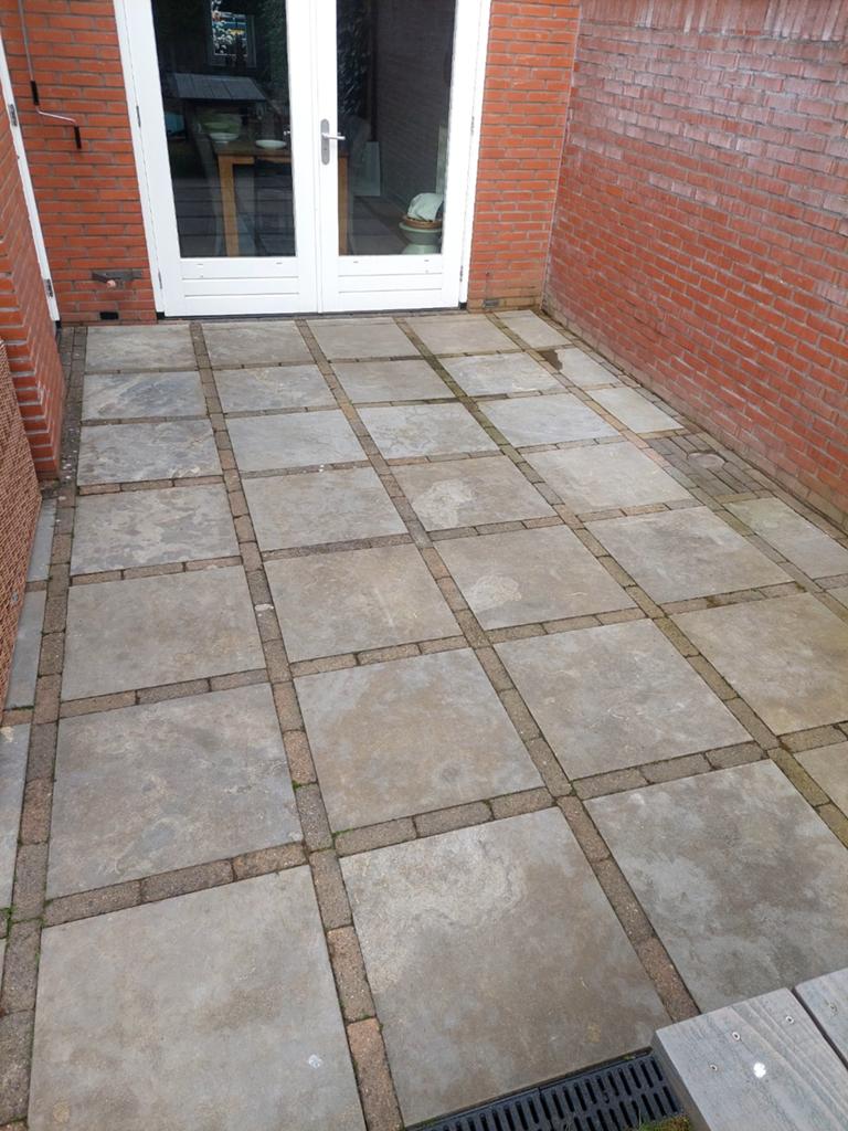 60x60 Keramische tegels 2,8cm dik Antraciet (62 stuks), Tuin en Terras, Ophalen, Nieuw, Keramiek, Terrastegels