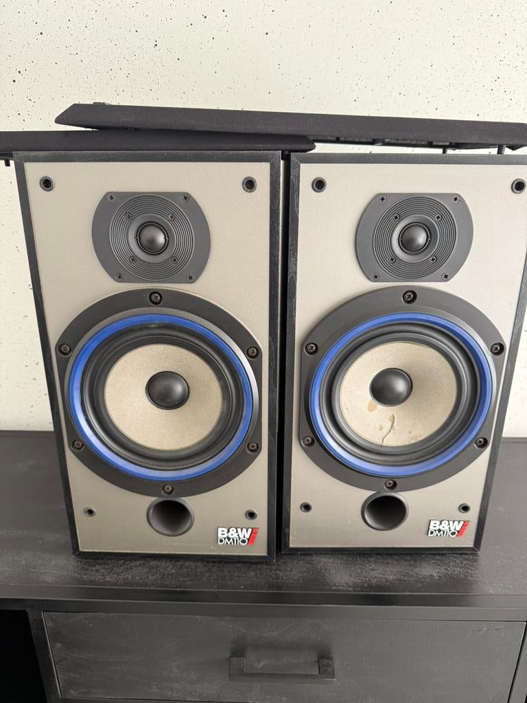 Bowers en wilkins dm110 speakerset, Audio, Tv en Foto, Luidsprekers, Ophalen of Verzenden, Zo goed als nieuw, 60 tot 120 watt