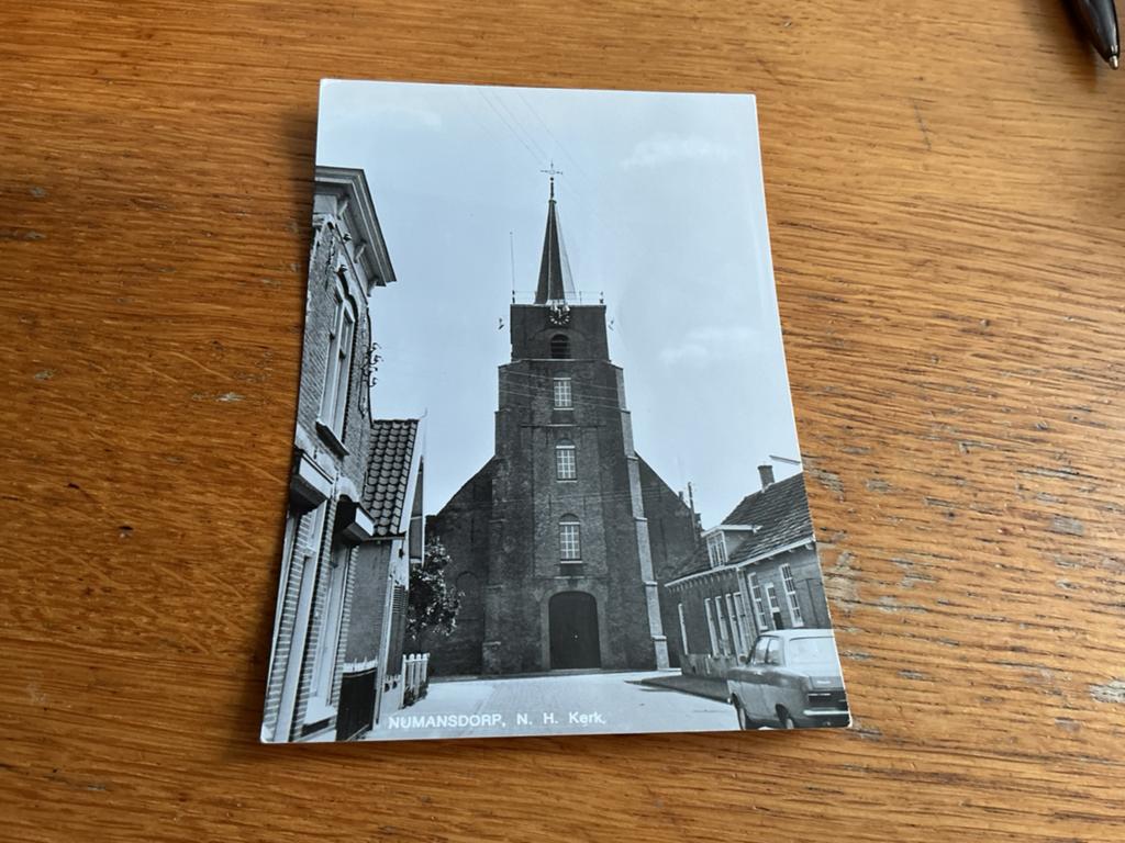 C3047 Numansdorp kerk OPEL, Ophalen of Verzenden, 1960 tot 1980