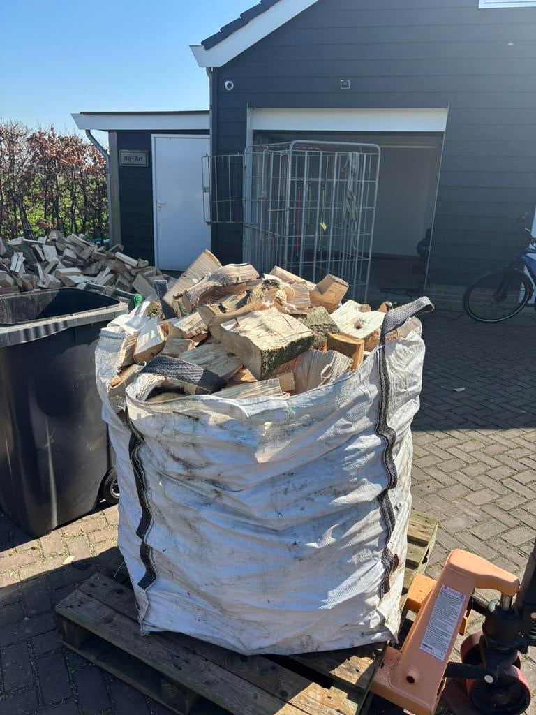 Openhaardhout essenhout, 3 tot 6 m³, Ophalen, Essenhout, Blokken