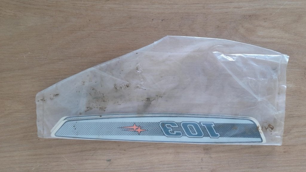 Peugeot 103 decals NOS, Ophalen, Nieuw, Frame, Overige merken
