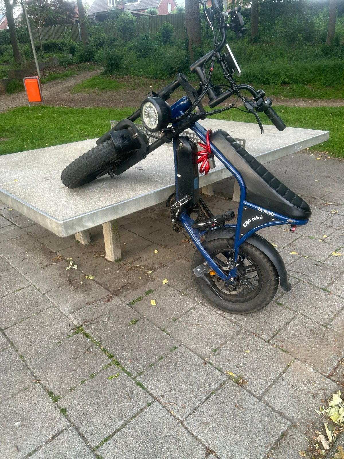 C80 mini e-bike, Gebruikt, Minder dan 47 cm, 30 tot 50 km per accu, Ophalen