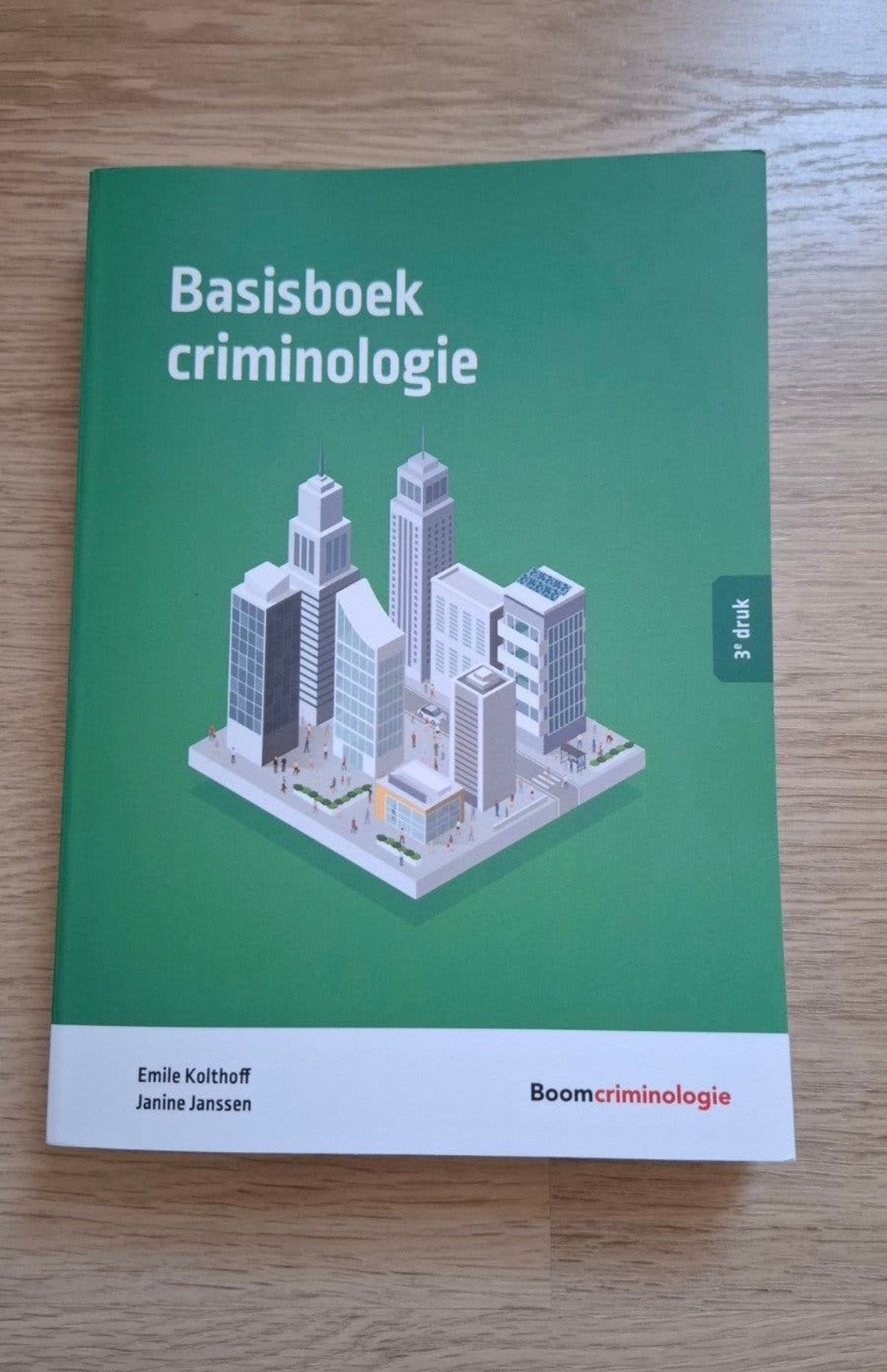 Basisboek Criminologie - 3e druk, Verzenden, Beta, Zo goed als nieuw, HBO
