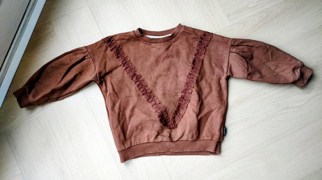 Ruches trui van Daily Brat - 5/6 jaar, Kinderen en Baby's, Gebruikt, Meisje, Trui of Vest, Daily Brat