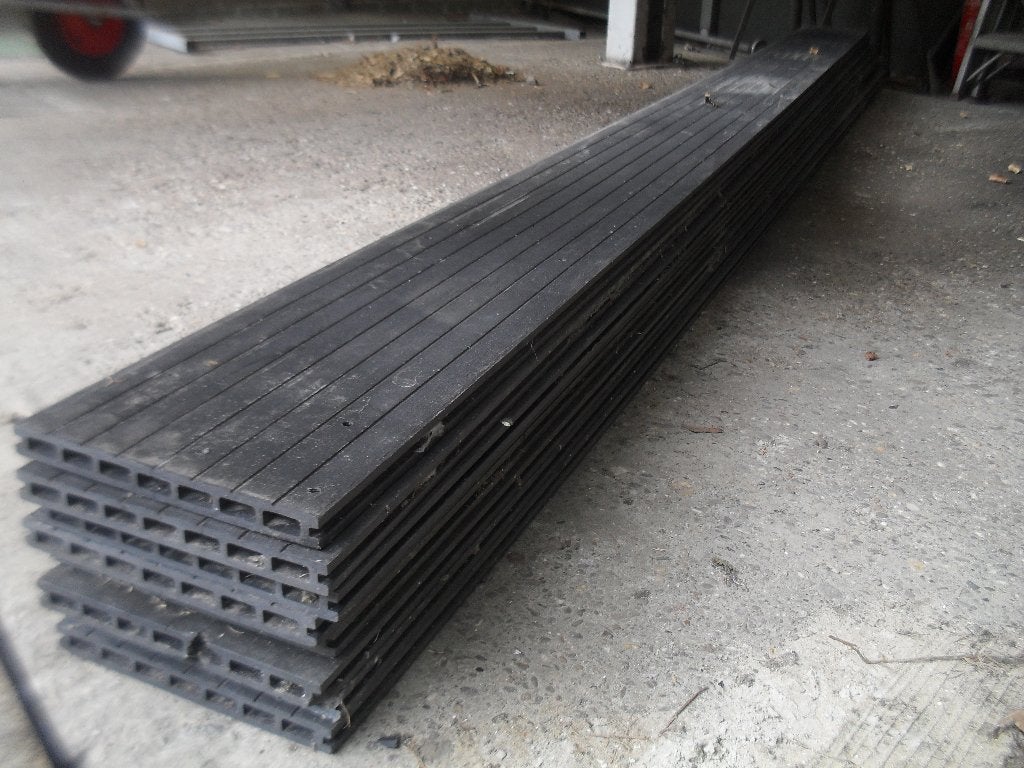 Vlonderplanken kunststof, Tuin en Terras, Terrasdelen en Vlonders, Ophalen, Gebruikt, Kunststof