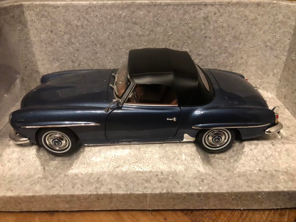 MERCEDESBENZ 190 SL W121dealer MAAND 15% KORTING, Hobby en Vrije tijd, Modelauto's | 1:18, Ophalen of Verzenden, Zo goed als nieuw