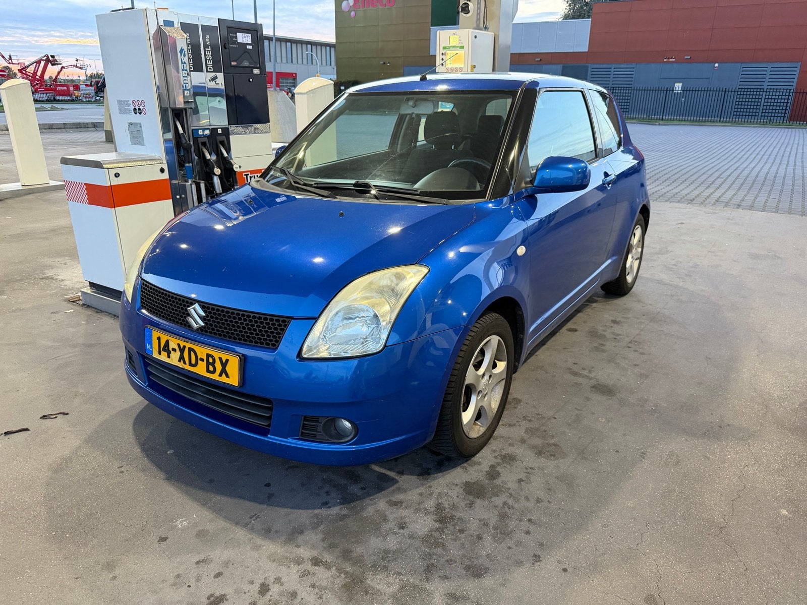 Suzuki Swift 1.5 3D 2007 Blauw, Auto's, Voorwielaandrijving, 15 km/l, 4 cilinders, Swift