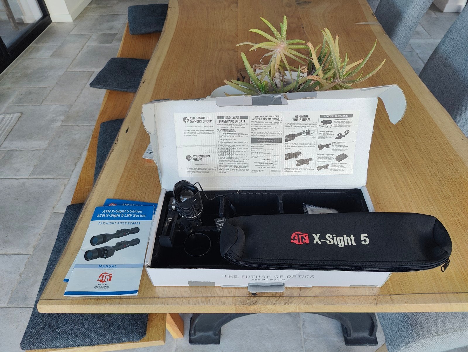 ATN X-Sight 5 LRF Series Dag/Nacht Richtkijker, Ophalen of Verzenden, Zo goed als nieuw, 20x of meer, Overige typen