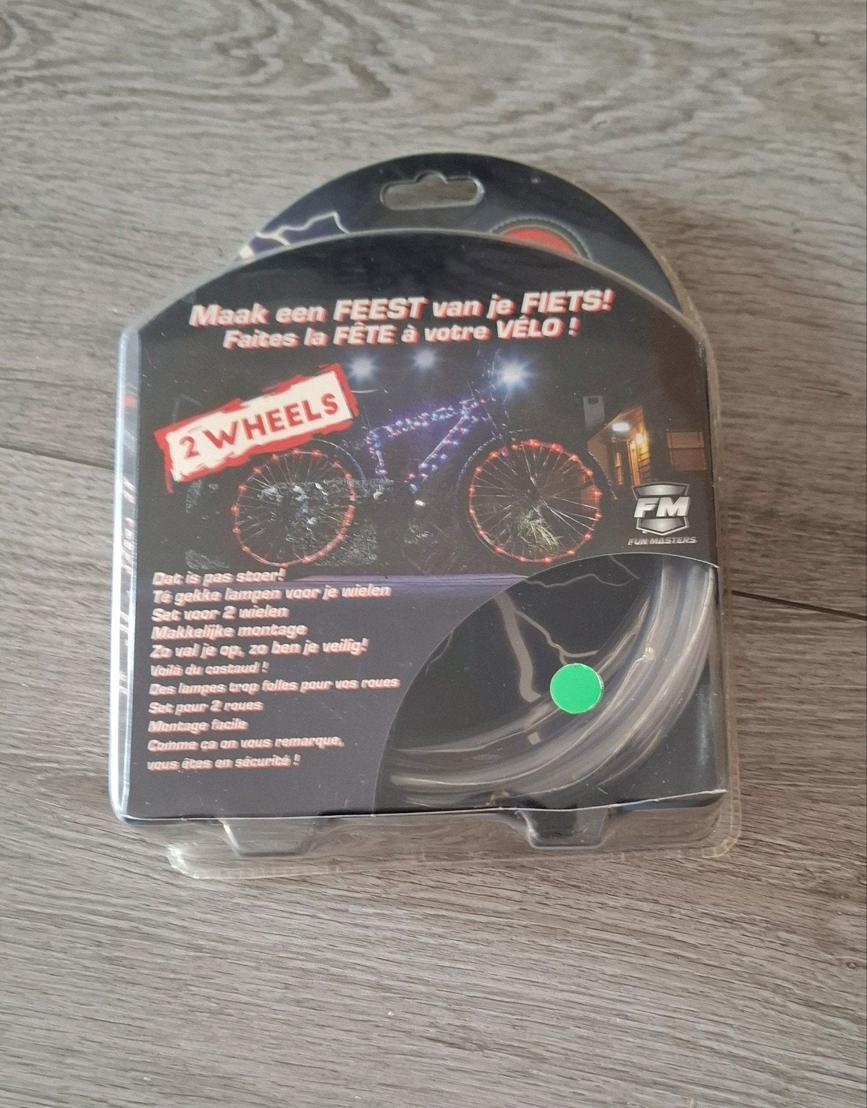 bike lightning set voor 2 wielen nieuw, Ophalen of Verzenden, Nieuw, Batterij, Verlichtingsset