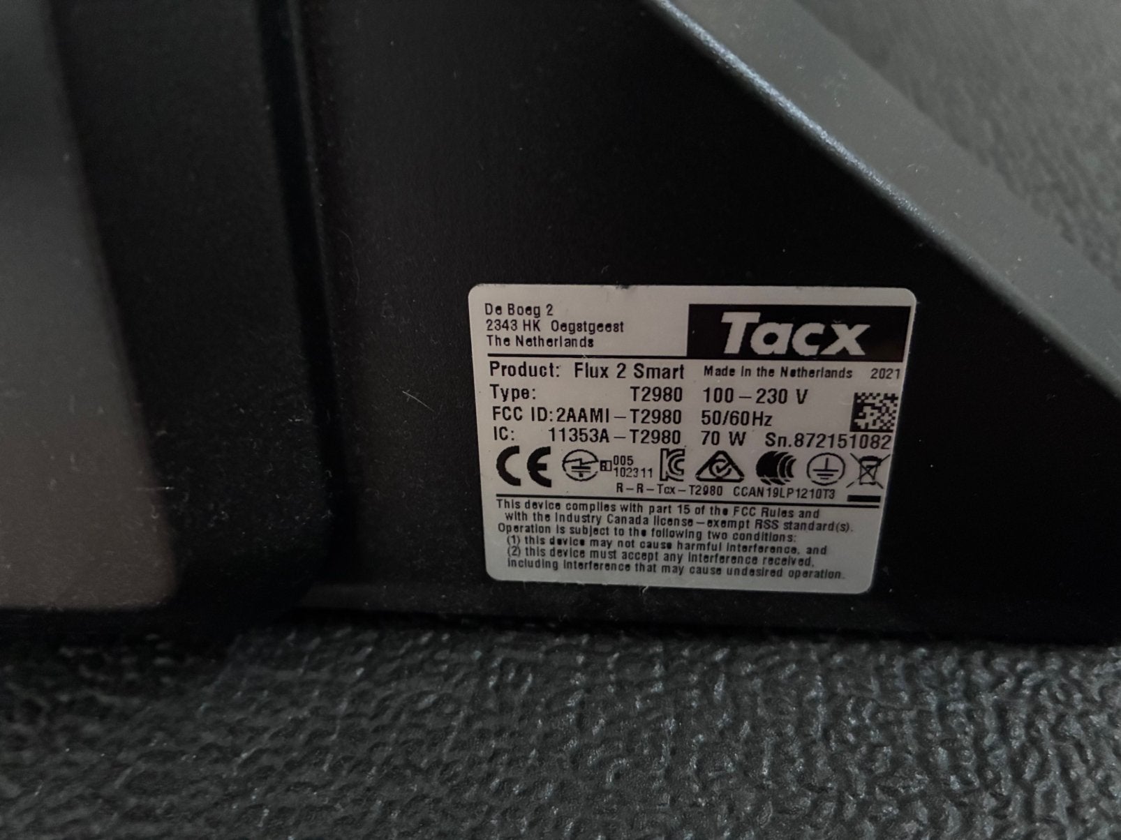 Garmin Tacx flux 2 smart, Sport en Fitness, Ophalen, Zo goed als nieuw, Overige typen