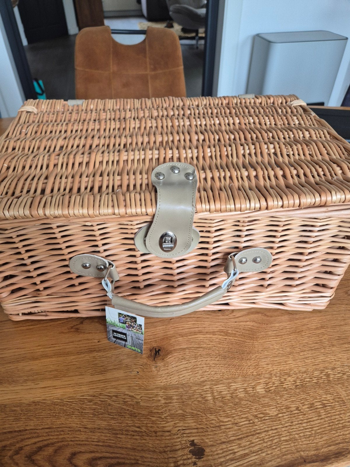 Nieuwe Gusto picknickmand voor 4 personen, Ophalen of Verzenden, Nieuw