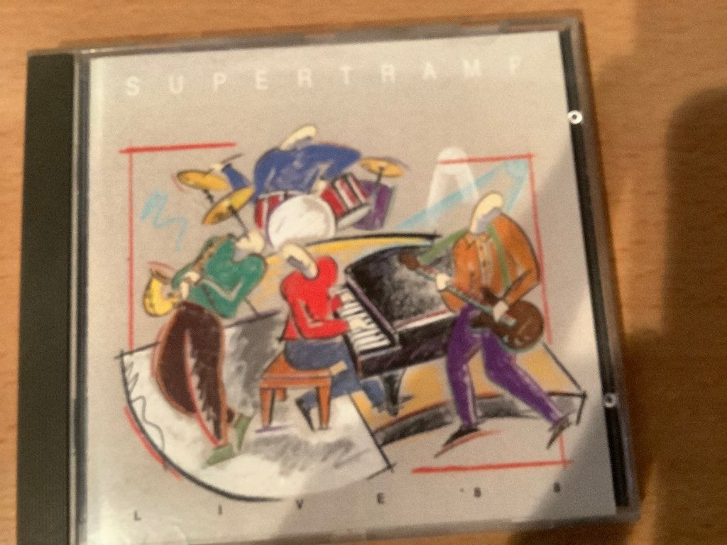 Supertramp – Live ’88 – Originele live-cd - 1988, Inclusief boekje, Rock, Gebruikt, Ophalen of Verzenden