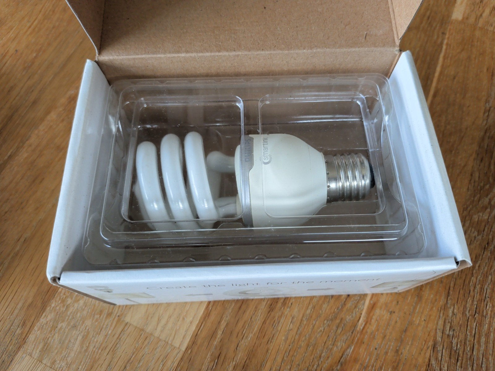 Philips LivingWhites Spaarlamp E27 20W, Philips, Nieuw, Spaarlamp, 10 tot 30 watt