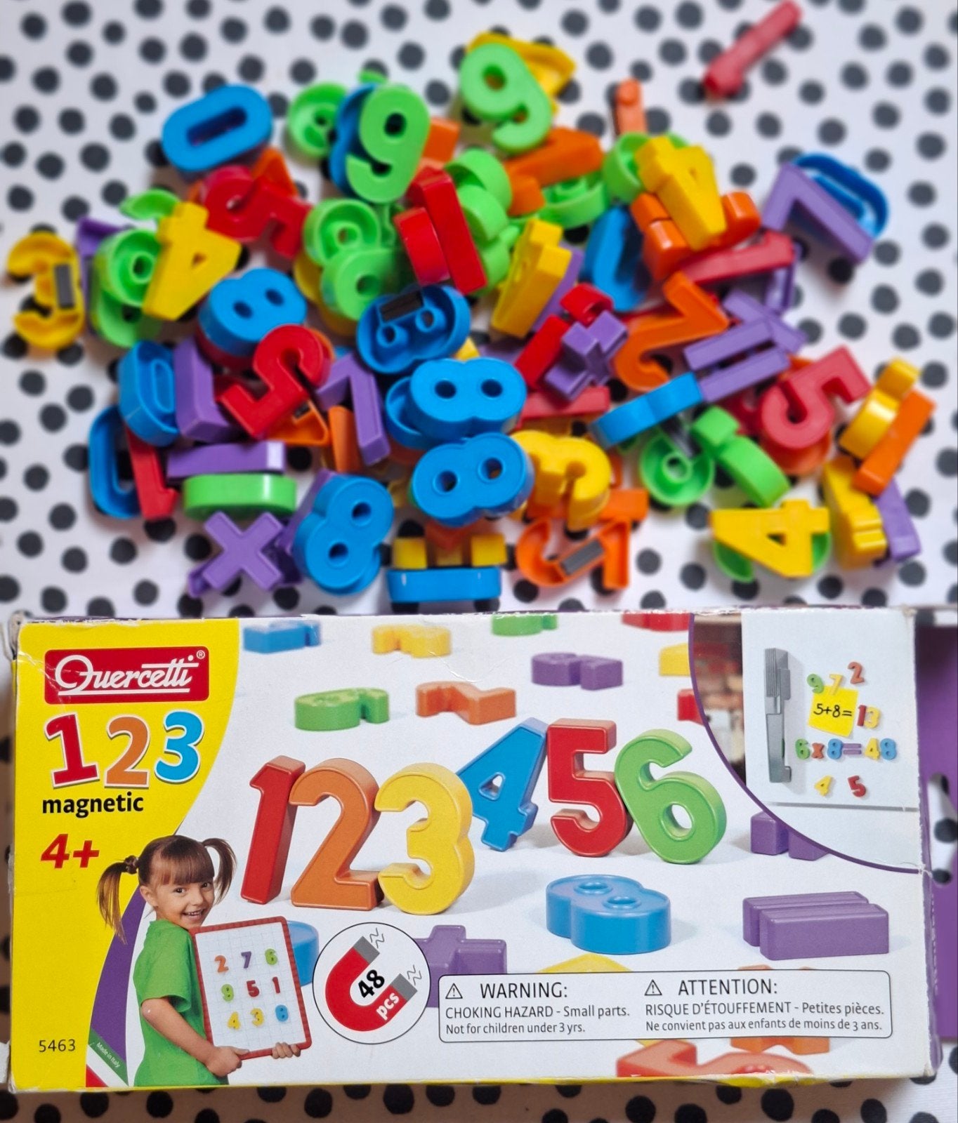 Magnetische cijfers, Ophalen of Verzenden, Zo goed als nieuw, Rekenen